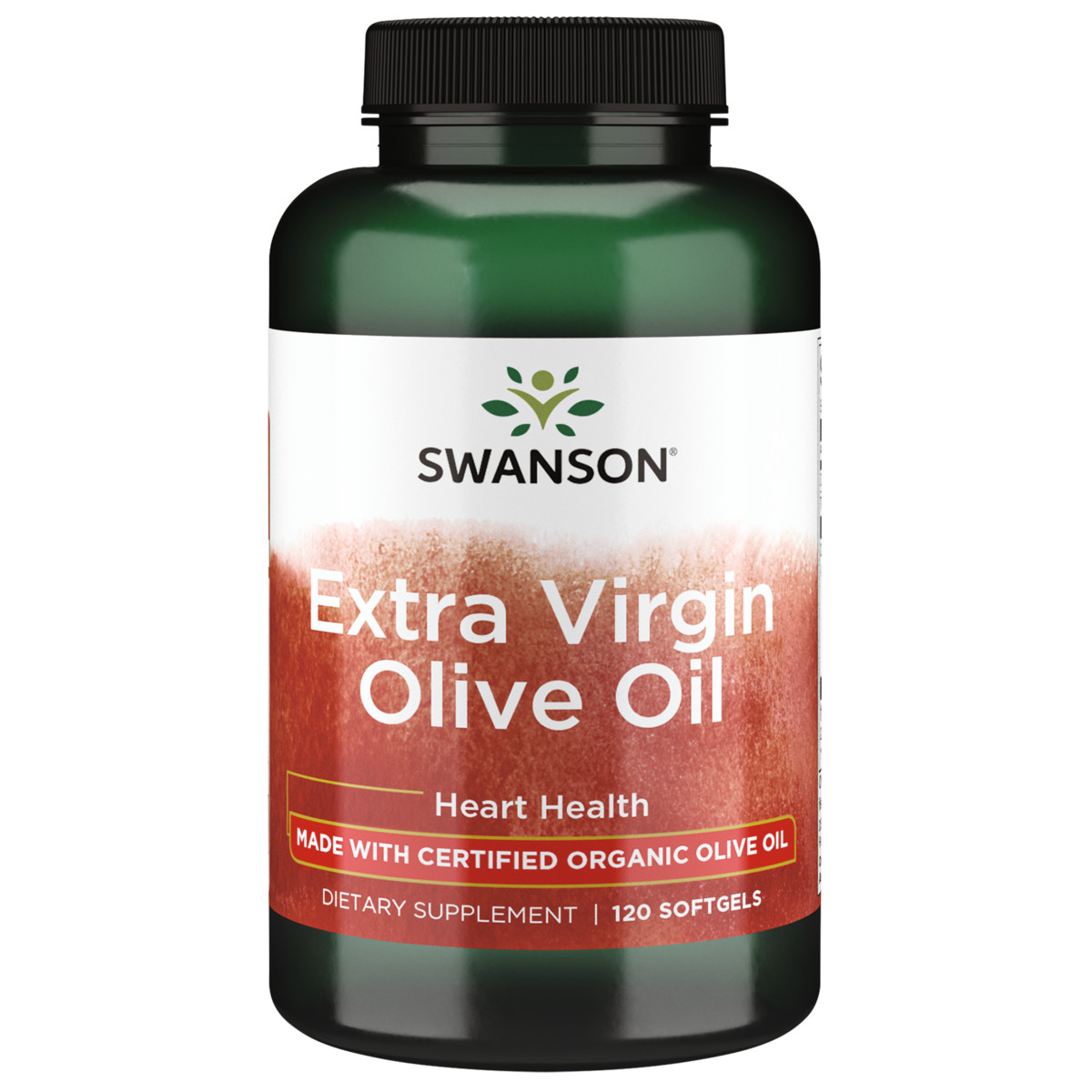 Swanson Made with Certified Organic Extra Virgin Olive Oil, Cold-Pressed