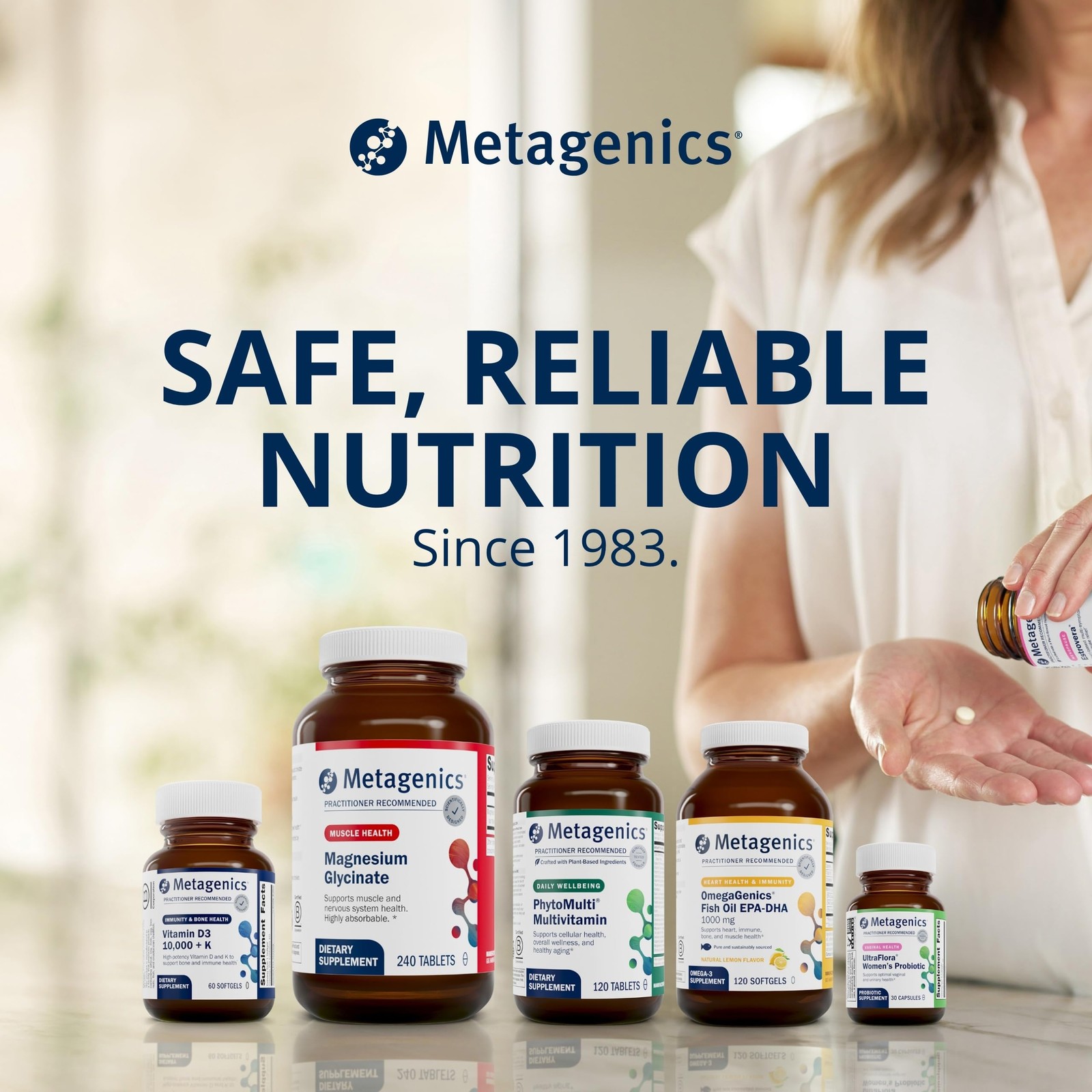 Metagenics HerWellness Naturally Balanced – Hormone Support Supplement* – Aids