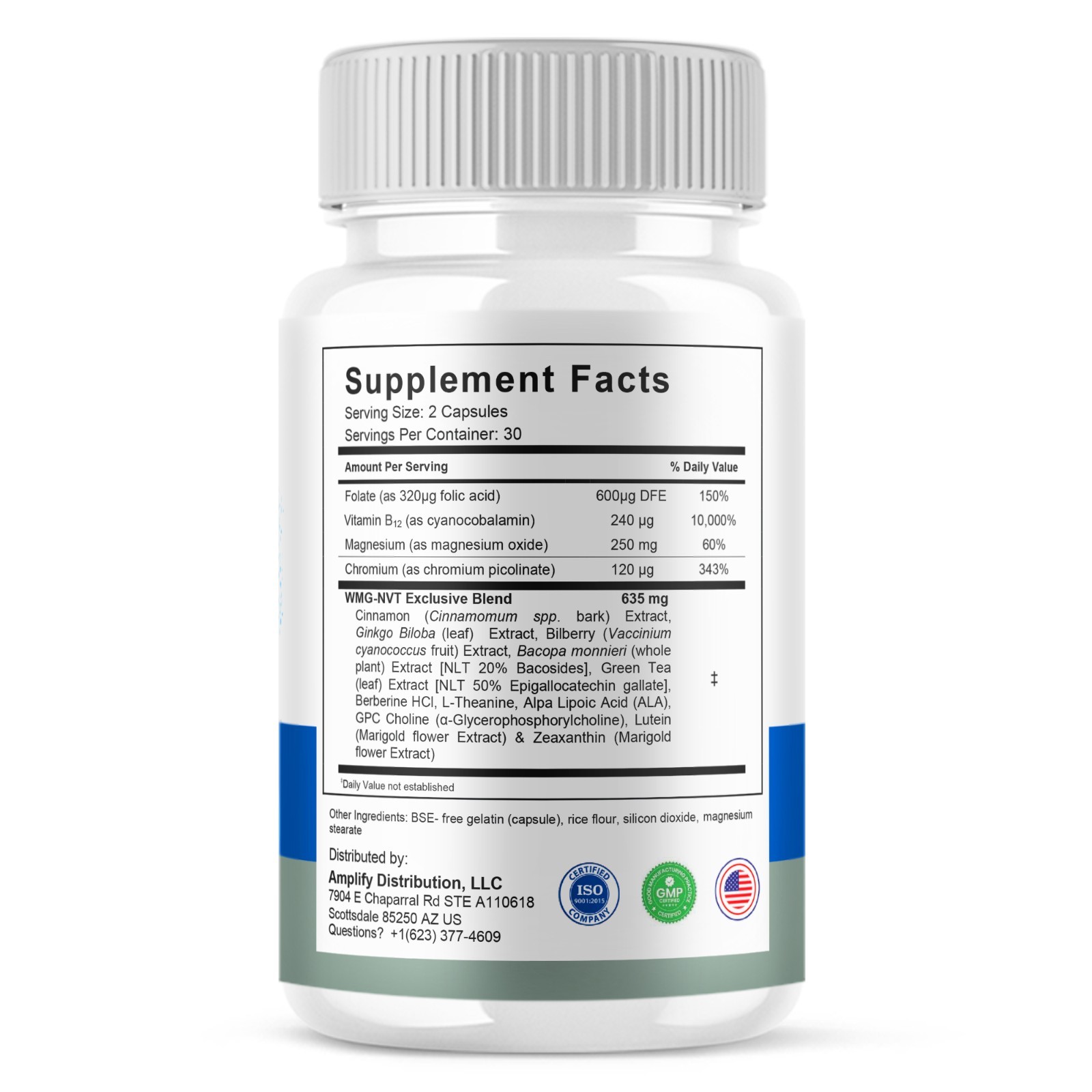 (5 Pack) Memora Memory & Focus, Mem Ora Advanced Supplement (300 Capsules)