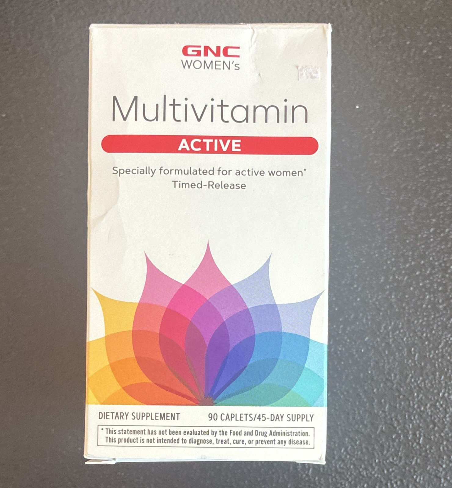 GNC Women Multivitamin Active Timed-Release Dietary Supplement 90 Caplets 11/26