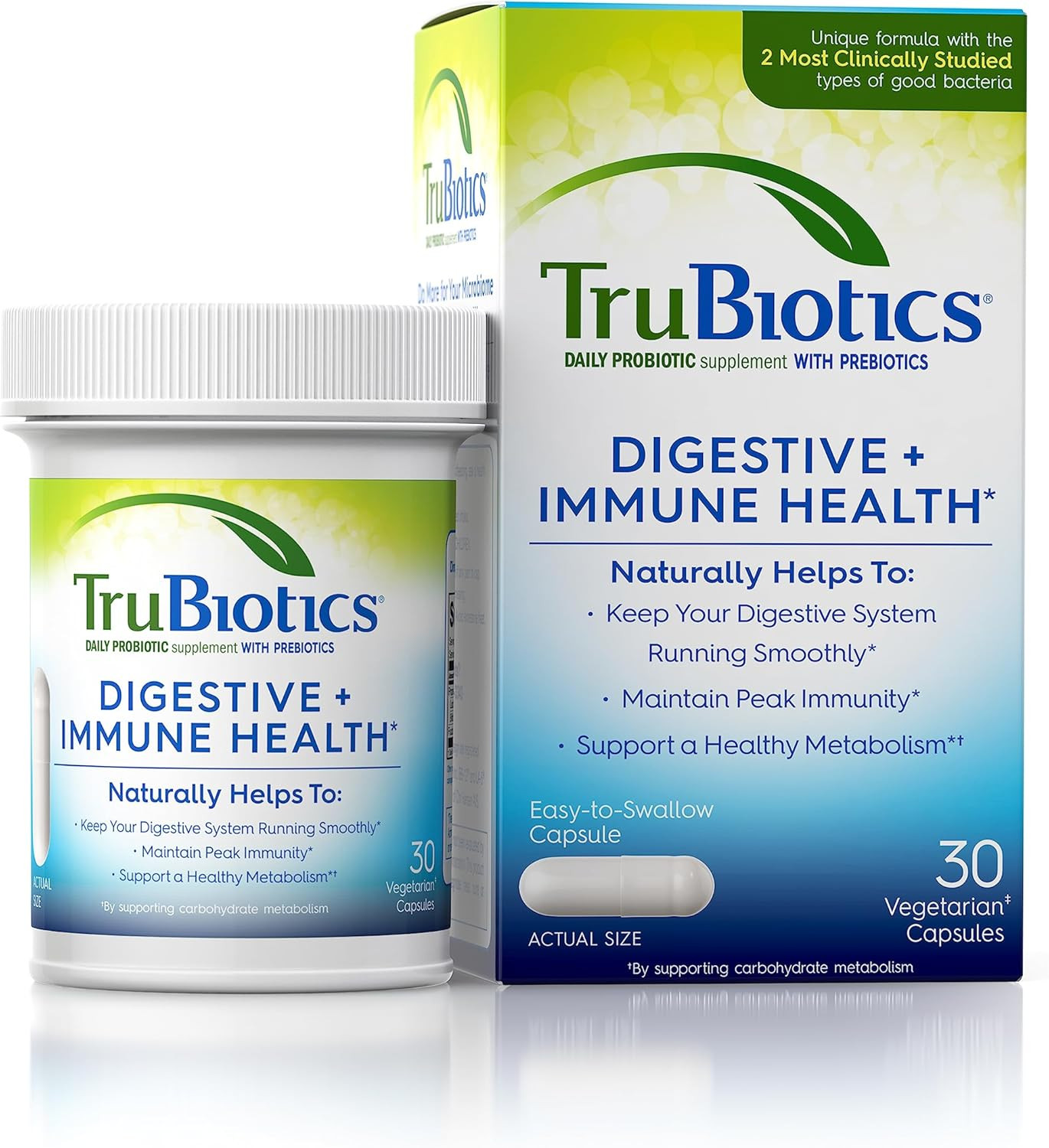TruBiotics Probiotics for Digestive & Immune Health, Supports Regularity & Helps