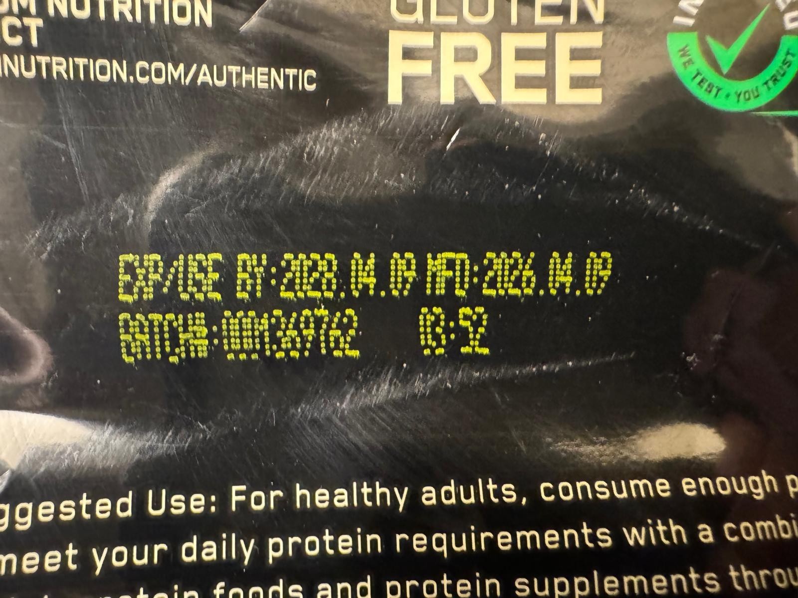 Optimum Nutrition Gold 100% Whey Extreme Milk Chocolate 10 LB Bag NEW SEALED