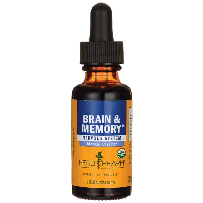 Herb Pharm Brain & Memory 1 fl oz Liq