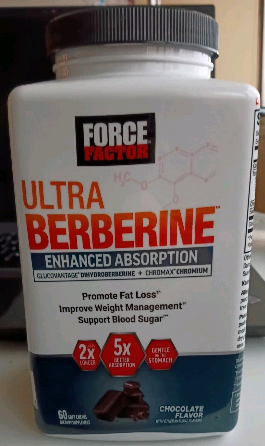 GlucoVantage Berberine Chromium Fat Loss Weight Management Blood Sugar Control