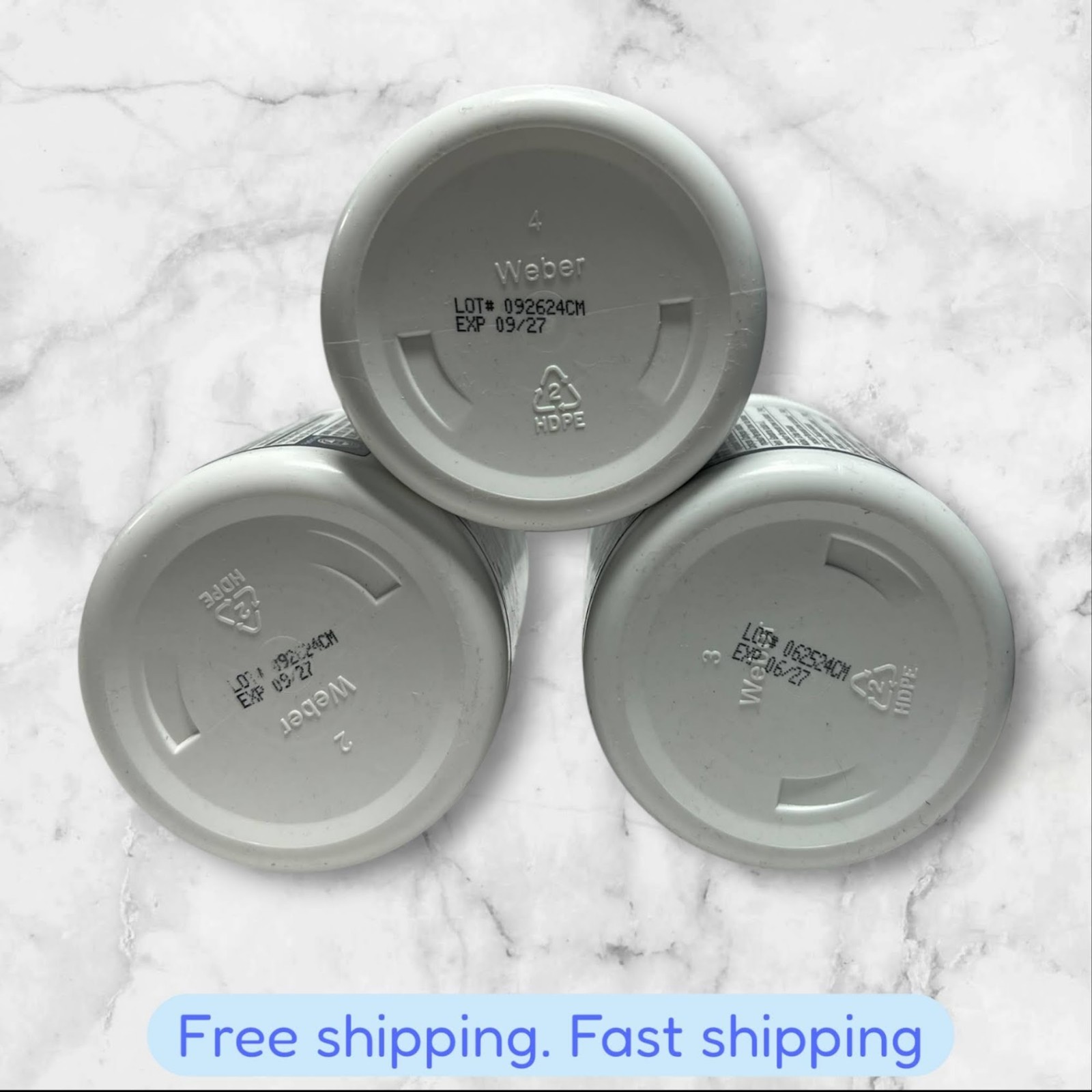 FOR 3 Host Defense Stamets 7 Mushroom Powder Dietary Supplement 3.5 oz Each NEW