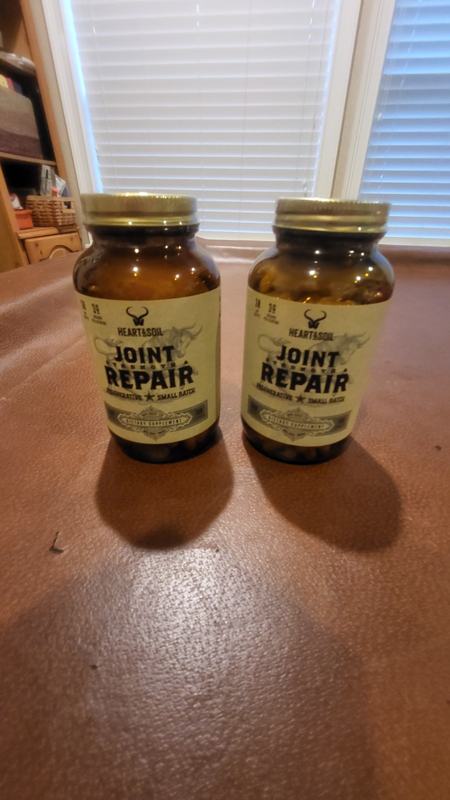 2 Heart & Soil 100 Grass Fed Finished Joint Support Supplement SEALED NEW 11/26