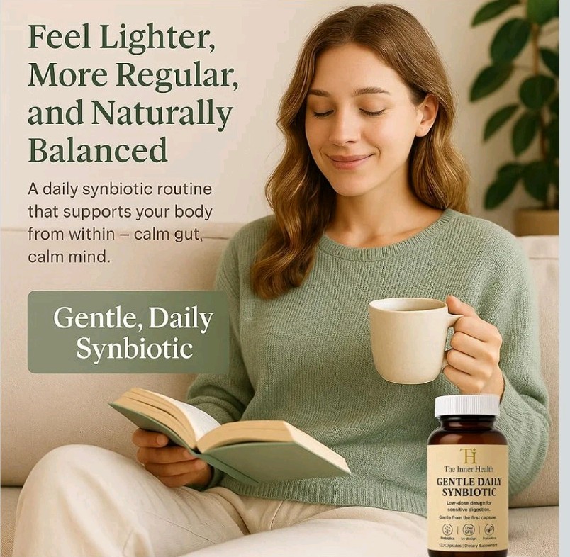 Inner Health Gentle Synbiotic 120 Caps Prebiotic Sensitive Intestine