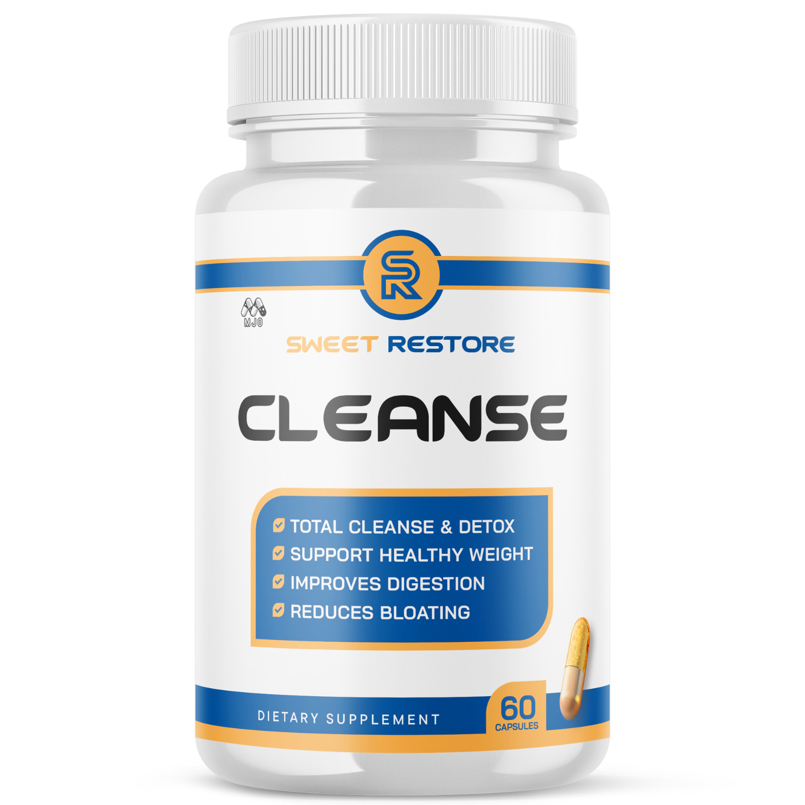 (1 Pack) Sweet Restore Cleanse Advanced Support Vitamin Supplement 60 Capsules