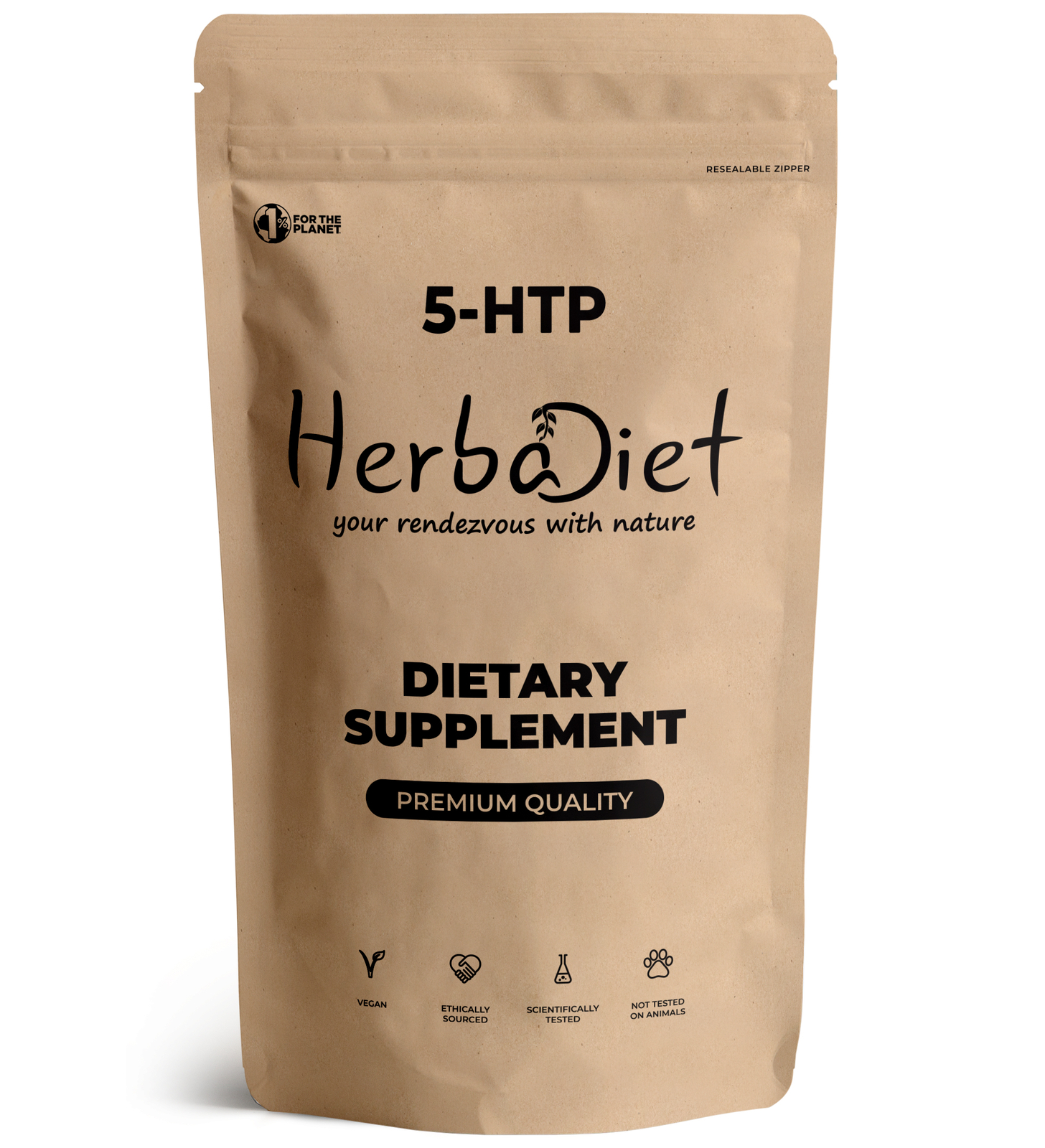 5-HTP Powder Griffonia Seed – Natural Mood Booster for Stress, Anxiety & Sleep