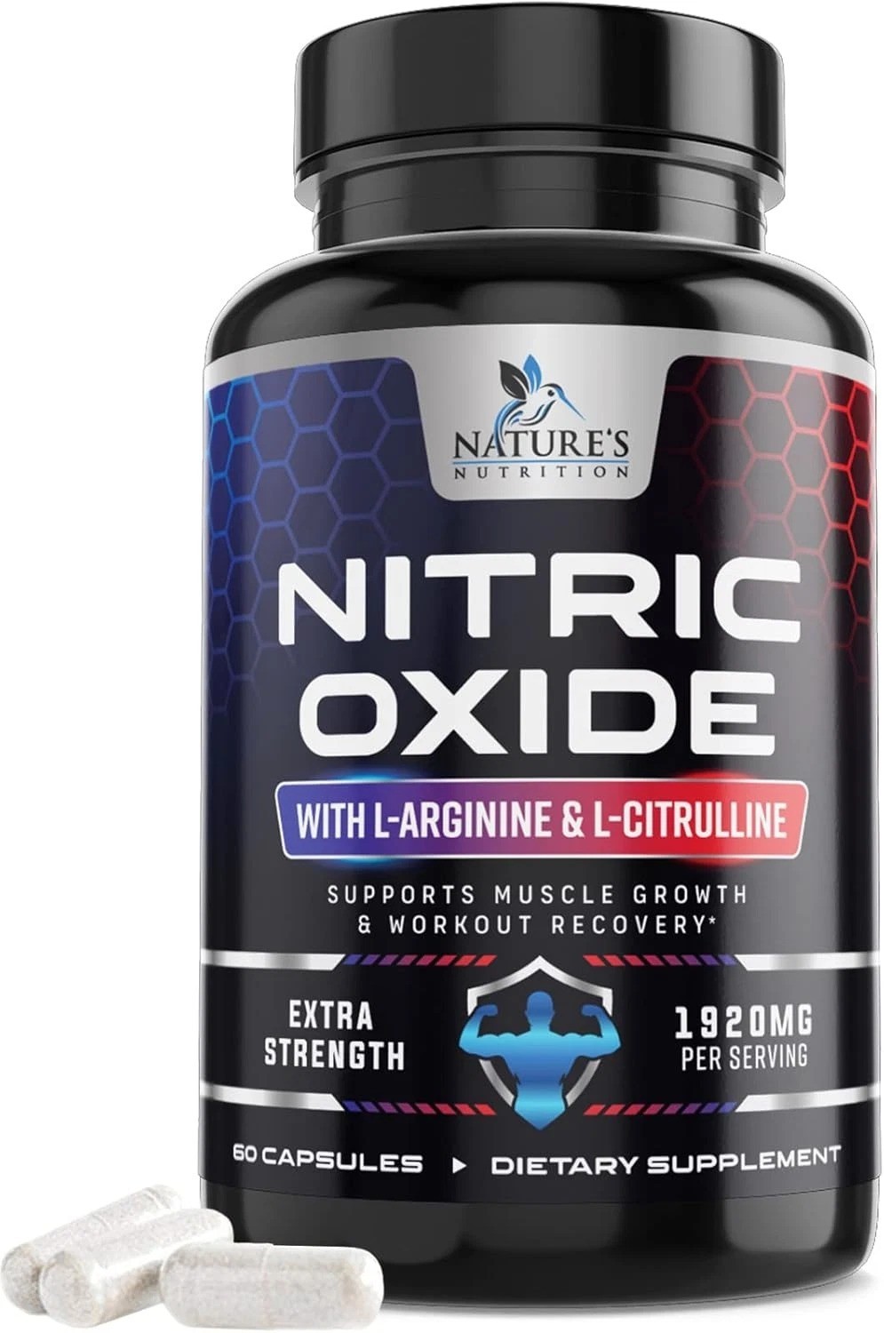Nitric Oxide Booster Extra Strength – L Arginine 3X Strength Nitric Oxide Suppor