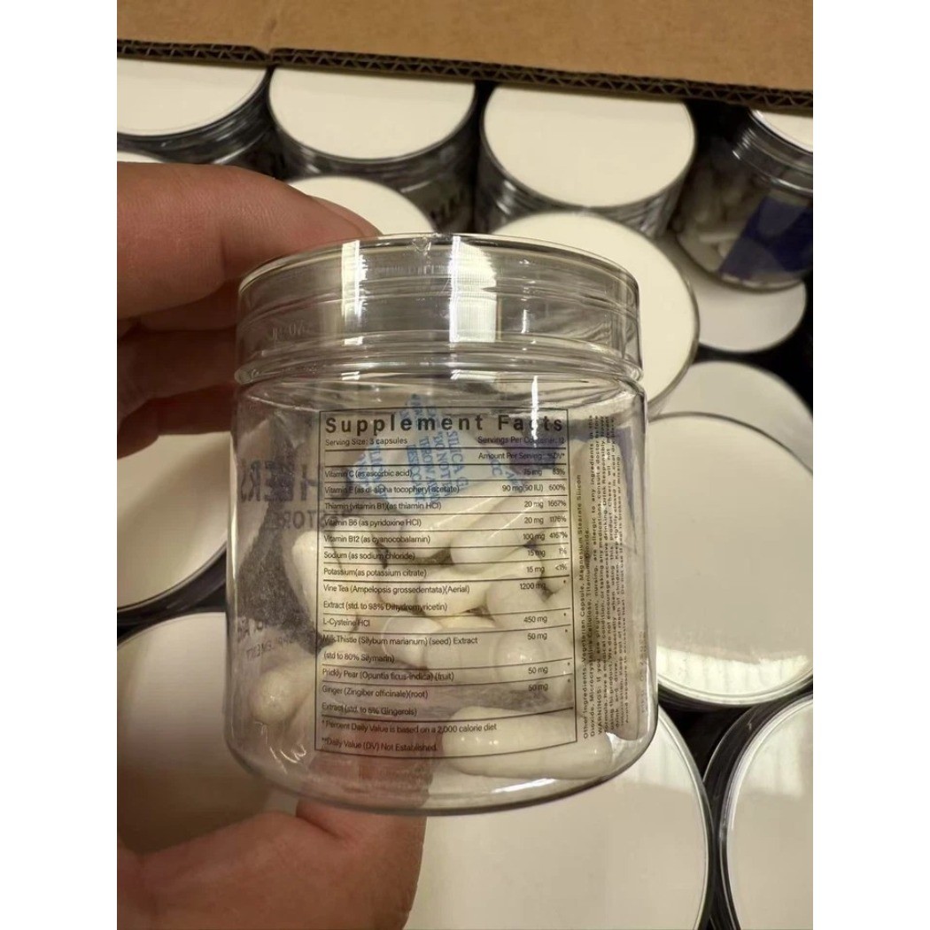 Cheers Restore Supplement DHM L-Cysteine Herbal Formula Capsules