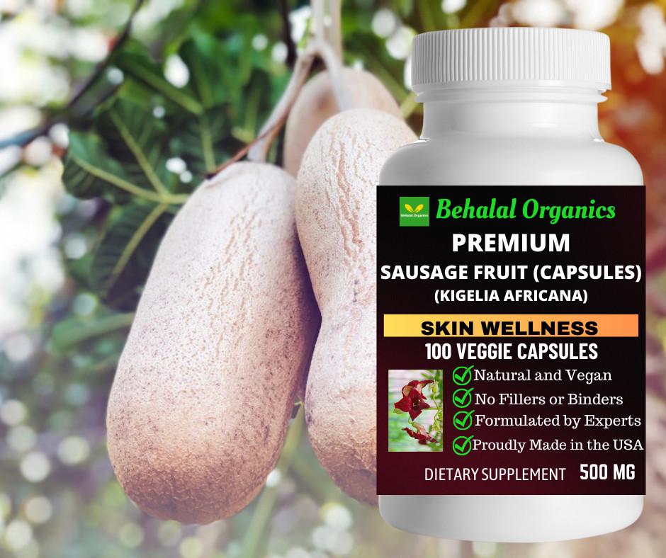 Sausage fruit 500mg Vegan Capsules 100 Count