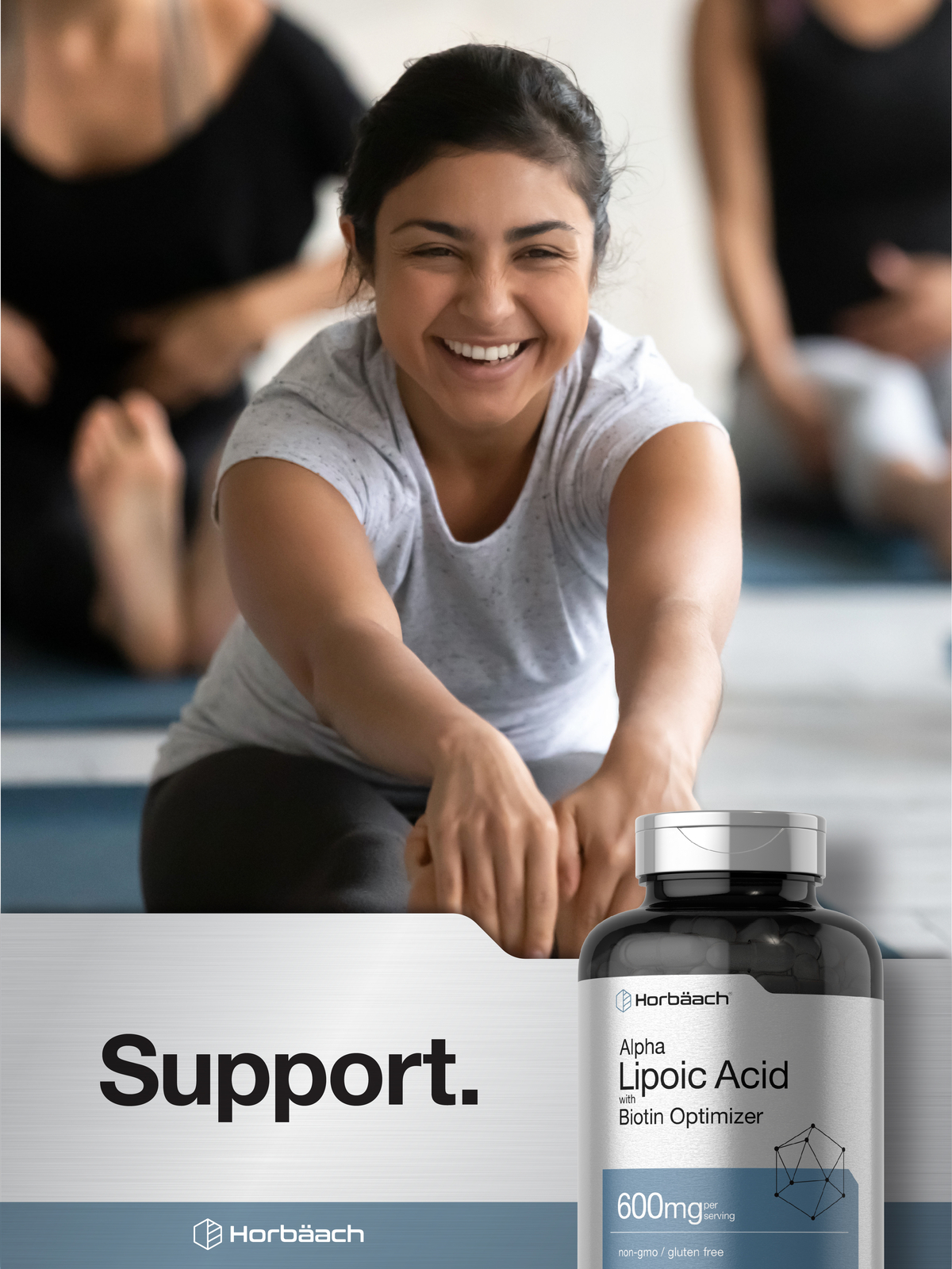 Alpha Lipoic Acid 600mg | 240 Capsules | with Biotin Optimizer | by Horbaach