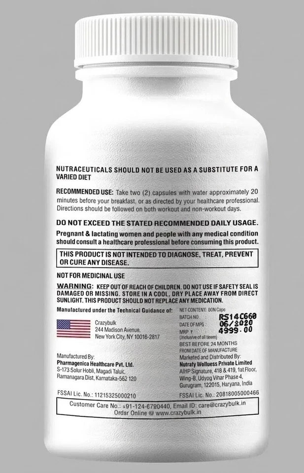 Crazybulk Gynectrol Natural Alternative 60 Capsules | Pack of 1 | Free Shipping