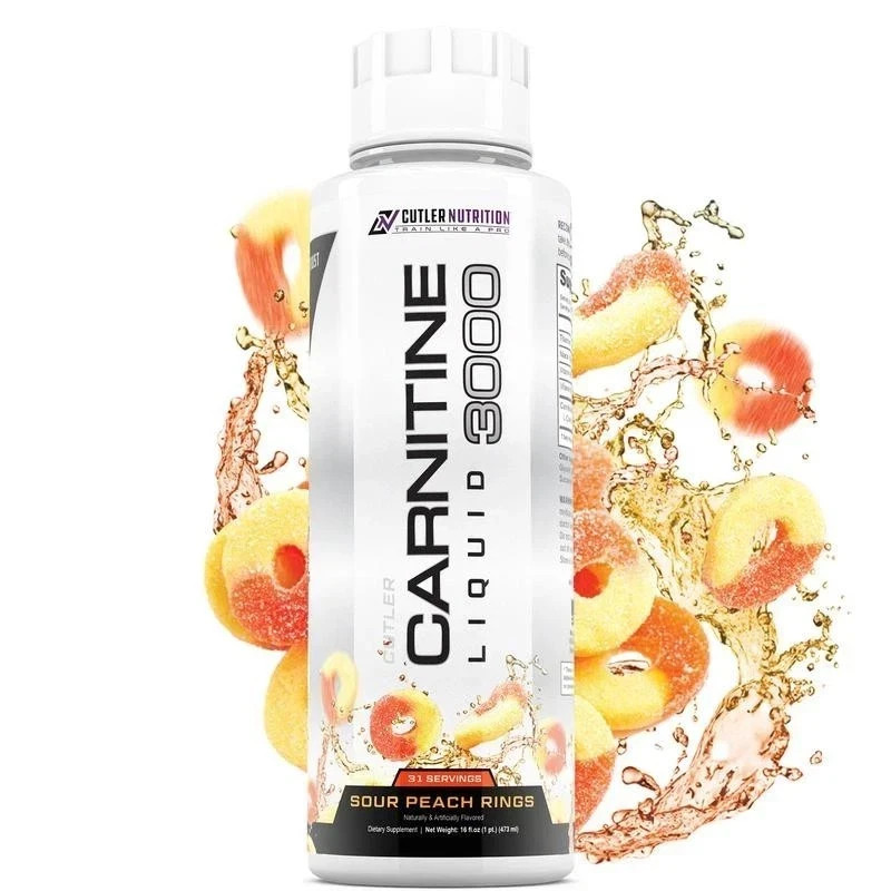 3pcs-Cutler Nutrition Liquid Carnitine 3000mg Energy and Metabolism