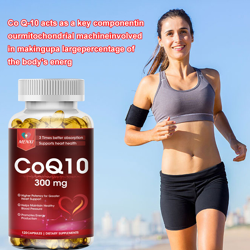 Coenzyme Q-10 300mg Antioxidant, Heart Health Support, Increase Energy & Stamina