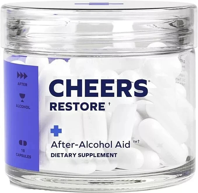 Cheers Restore | Formula with DHM + L-Cysteine | Feel Better after Drinking