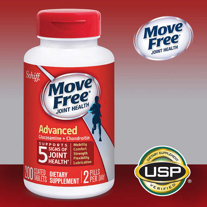 Schiff Move Free advanced Glucosamine + Chondroitin 200 tablets