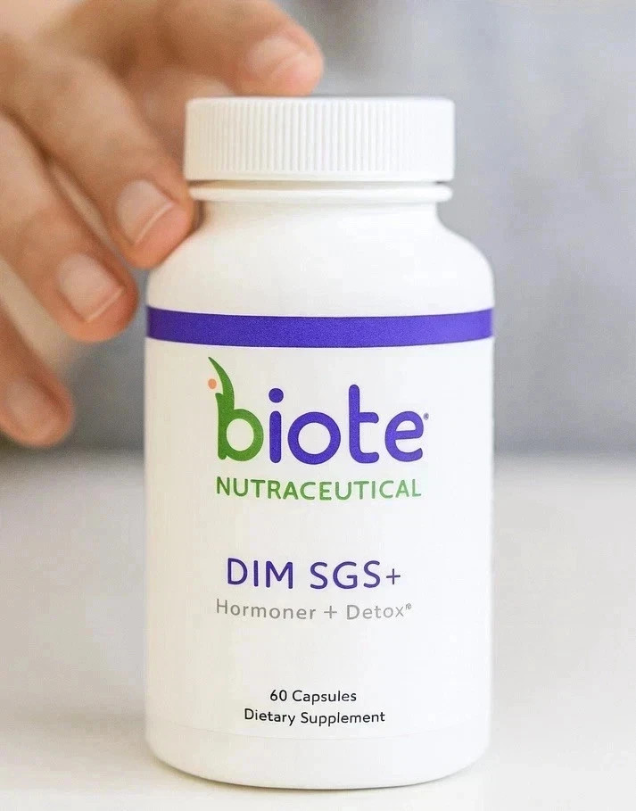 4 PACK Biote DIM SGS Plus Hormone and Detox Support 60 Capsules New Sealed