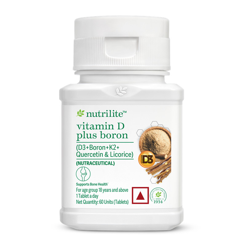 NUTRILITE® Vitamin D Plus Boron | Bone Healths Nutrition & Daily Support Tablets