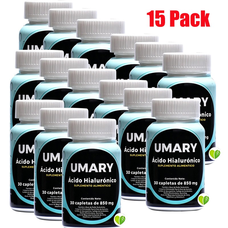 3-15 Bottles Hyaluronic Acid 30 Capsules 850mg Daily Health Supplement New US