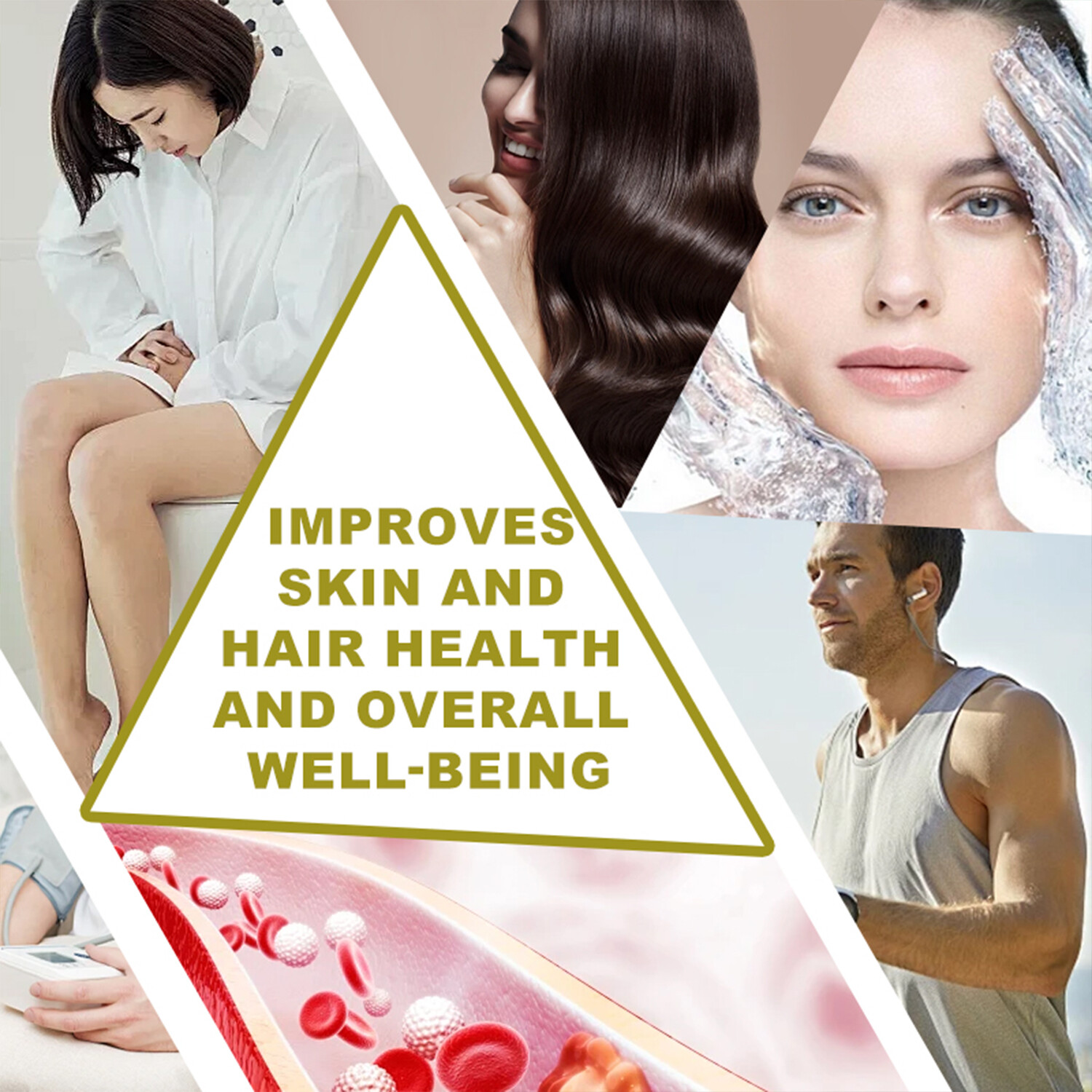 120pcs Sacha Inchi Oil 600mg – for Skin,Hair Health, Antioxidant, Immune Support