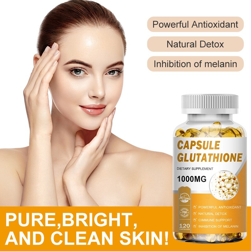 L-Glutathione 1000mg Capsules – Antioxidant, Liver, Immune & Cell Health Support
