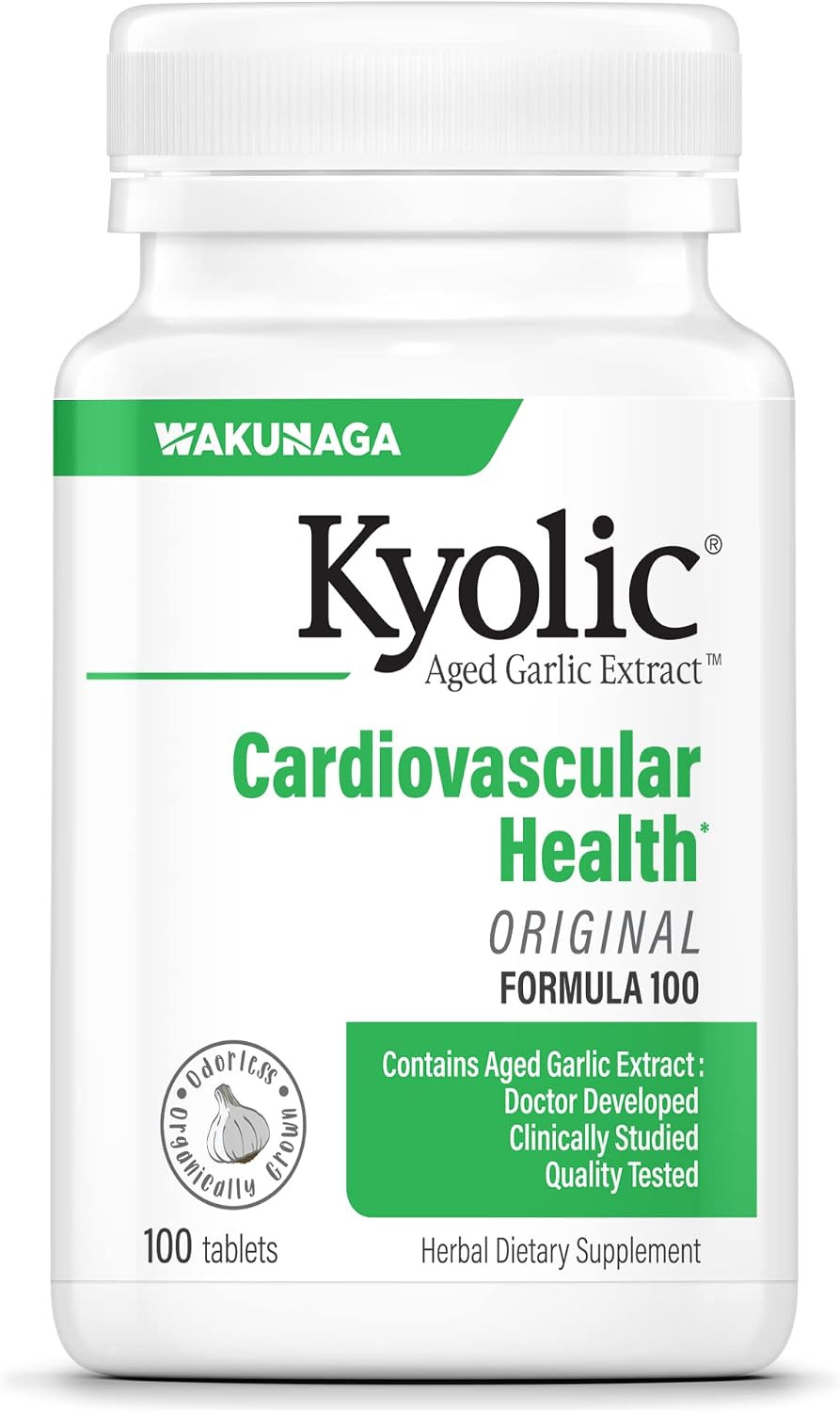 Aged Garlic Extract™, Cardiovascular Health, Original, Formula 100, 100 Tablets