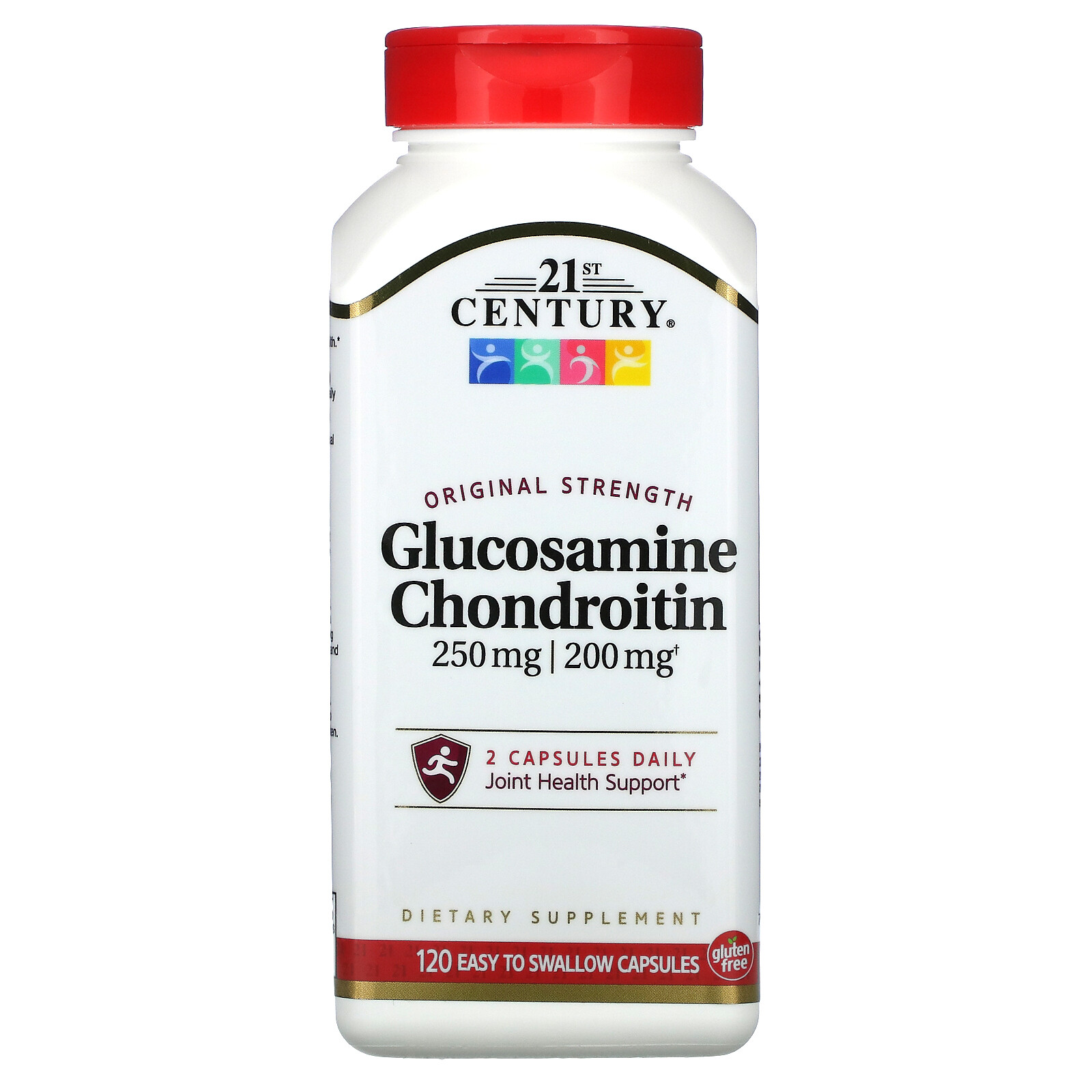 Glucosamine / Chondroitin, Original Strength, 120 Easy to Swallow Capsules