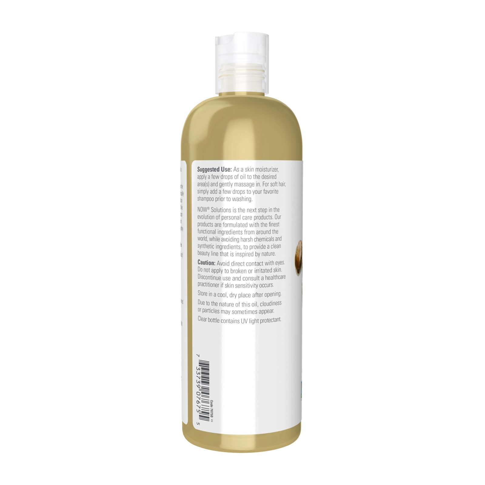 NOW Foods Solutions, Castor Oil, 100% Pure 16 Fl Oz (Pack of 1), Pale Yellow