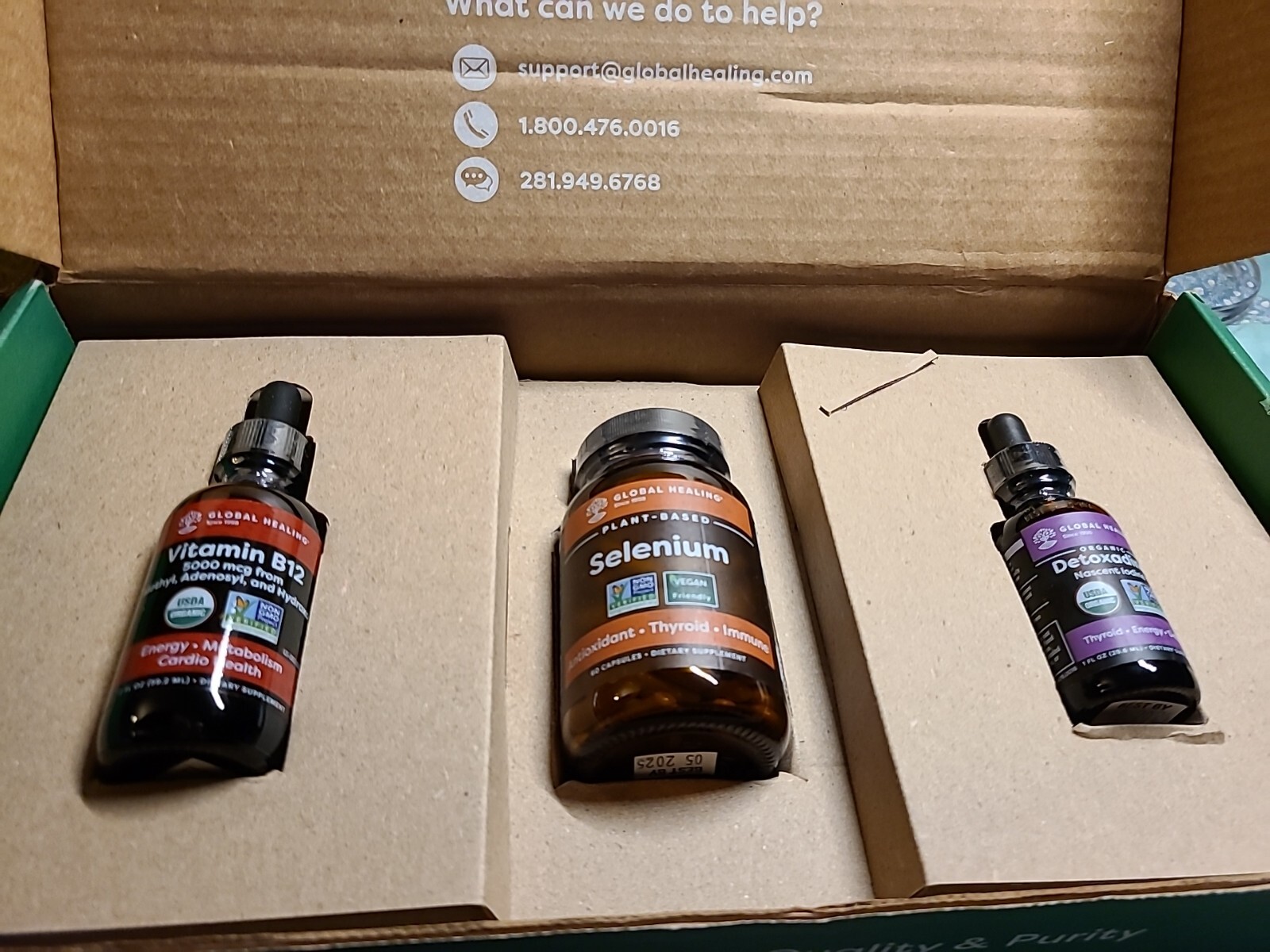 NEW 3 PIECE GLOBAL HEALING THYROID HEALTH KIT ♡ HEALTHY THYROID HEALTHY LIFE