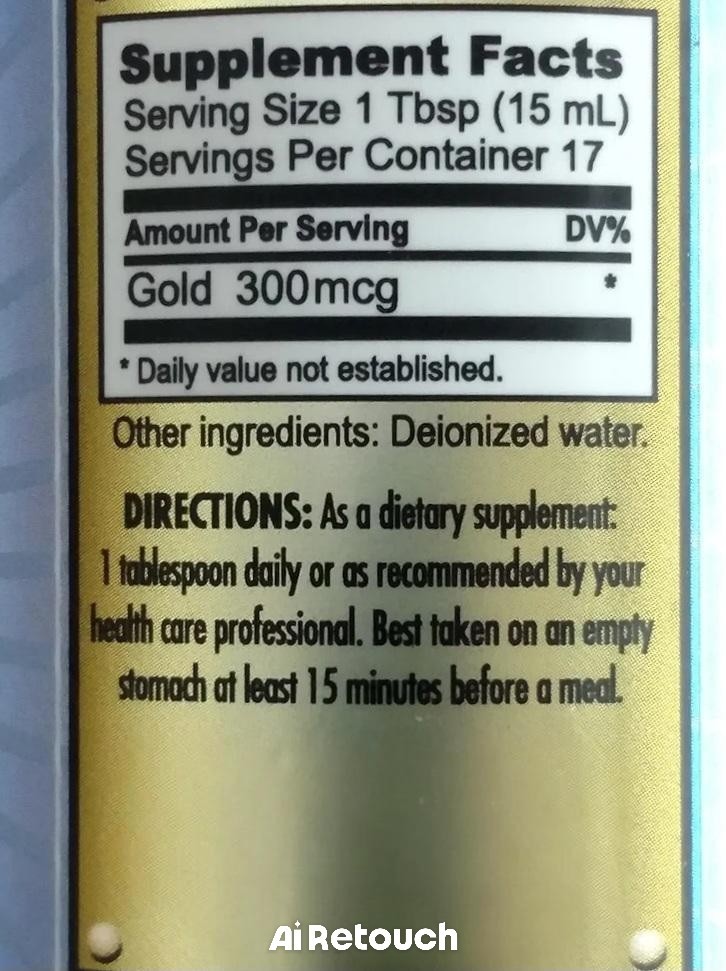 The Best Colloidal Gold Supplement