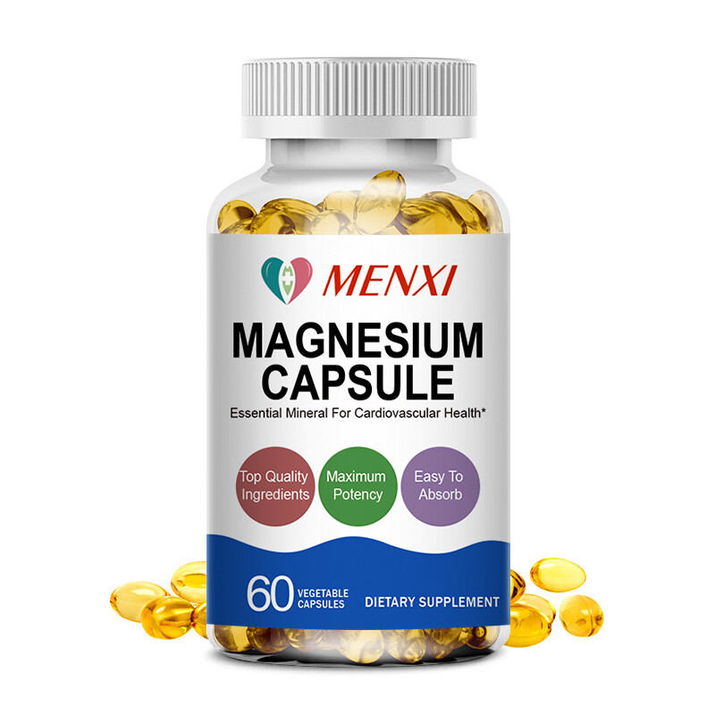 Magnesium Glycinate High Absorption,Improved Sleep,Stress & Anxiety Relief 120Pc