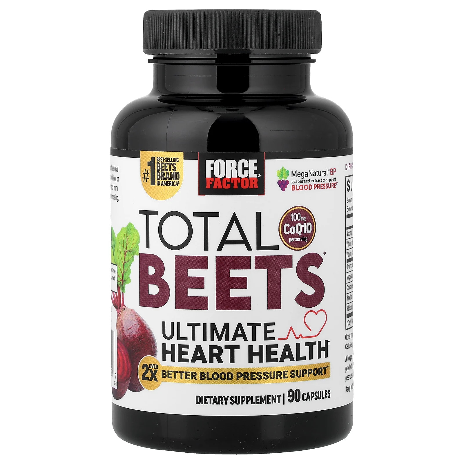 Total Beets®, Ultimate Heart Health, 90 Capsules