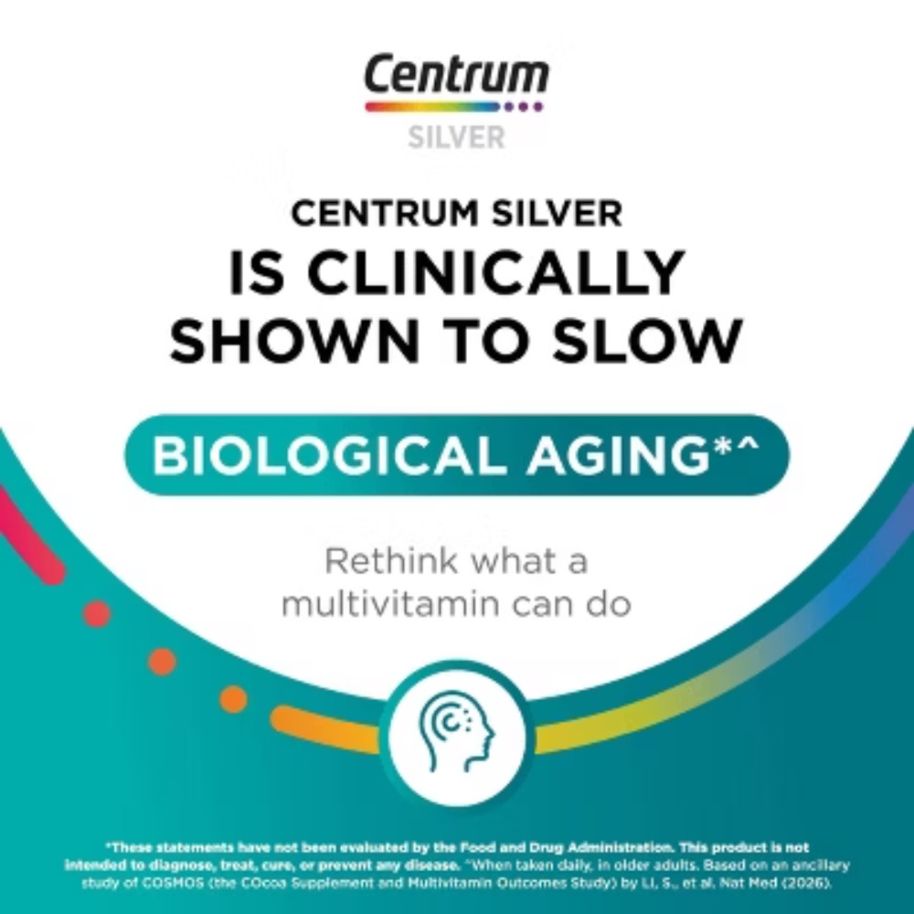 Centrum Silver Women 50+ Multivitamin / Multimineral Dietary Supplement Tablets