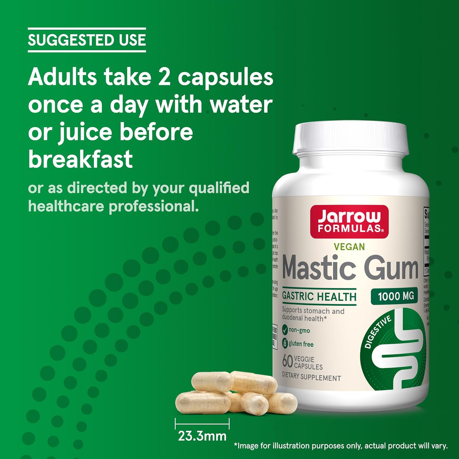 Mastic Gum 1000 Mg, Dietary Supplement for Gastrointestinal Health Support, 6…