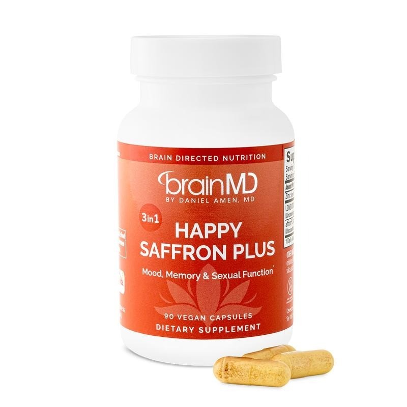 BrainMD – Happy Saffron Plus | #1 for formula a healthier, happier you – Free