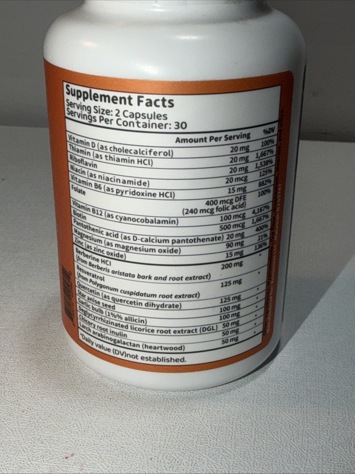 Emma Gut Health Daily Digestive Supplement Bloating & Gas Relief 60 Capsules New
