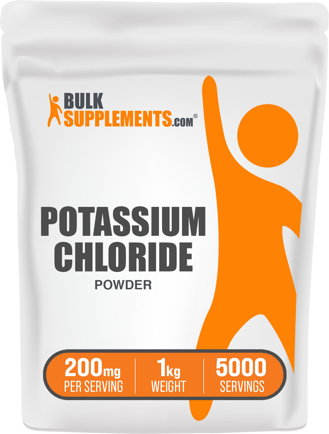 BulkSupplements Potassium Chloride Powder – Electrolyte Supplement
