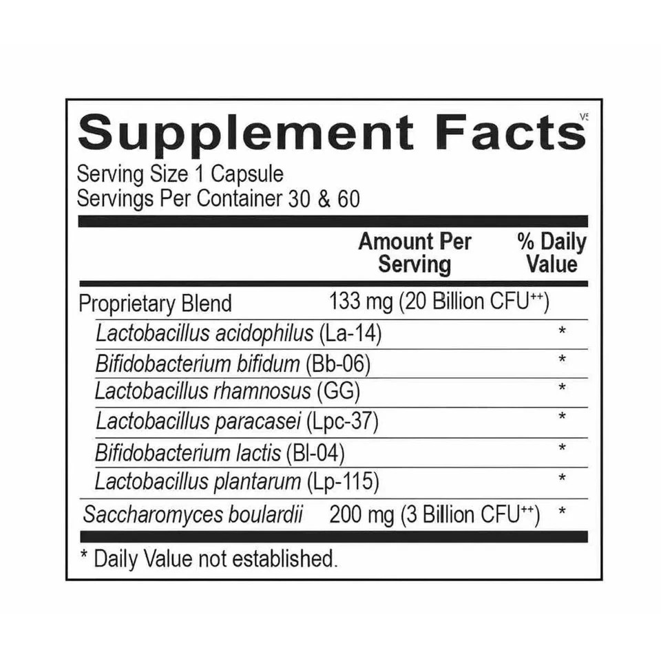 Ortho Biotic Dietary Supplement – Pack of 5 Premium Probiotic for Healthy Gut