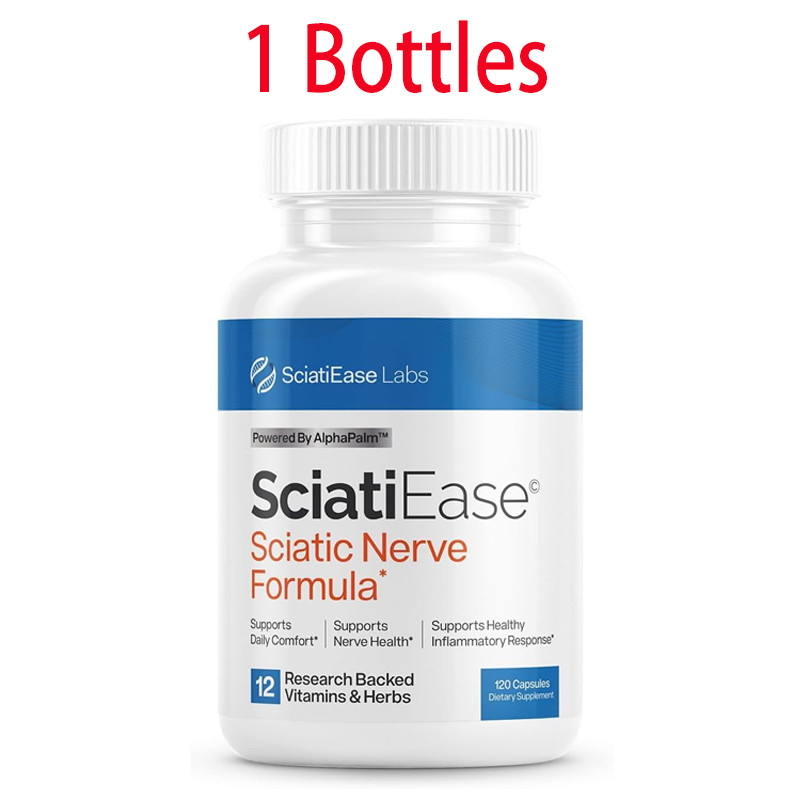 1-3 Bottles SciatiEase Labs Sciati Ease Sciatic Nerve Formula 120 Cap ! Exp 2028