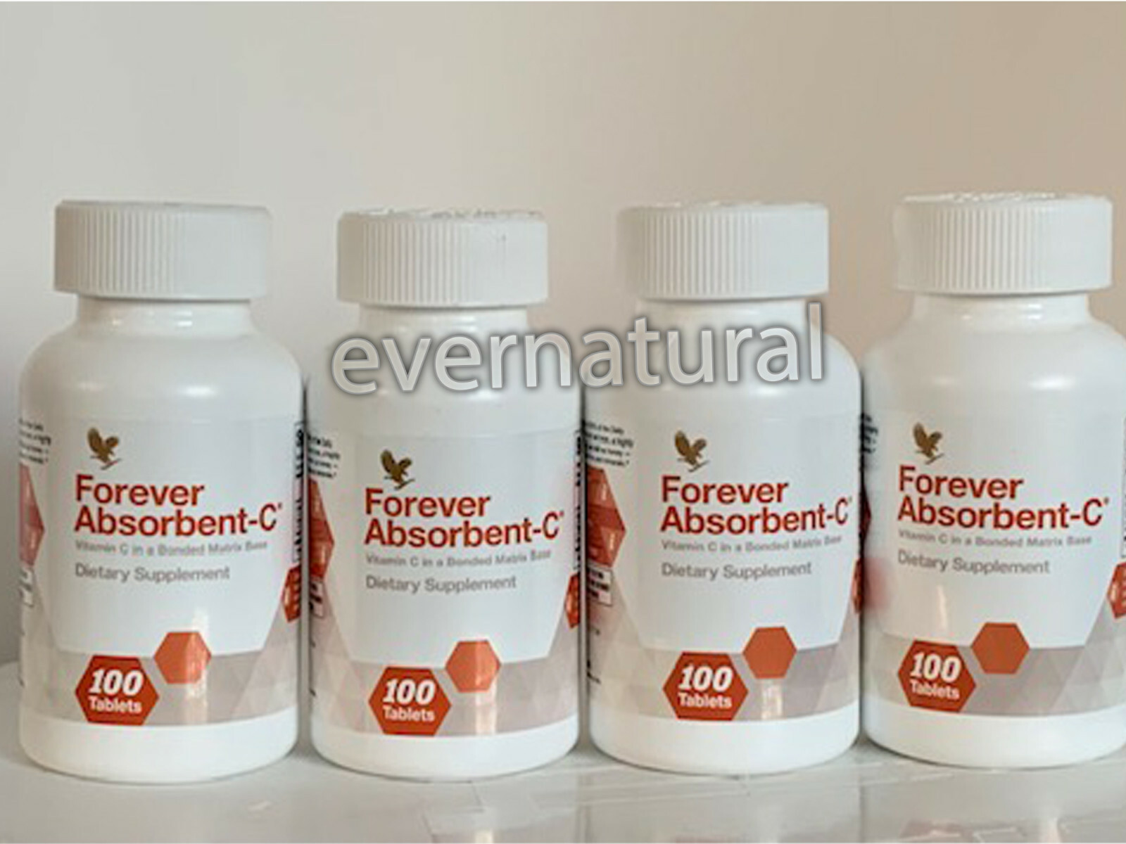 4 bot. Forever Absorbent-C(100 tab) supplement Vit.C with Oat Bran KOSHER/HALAL