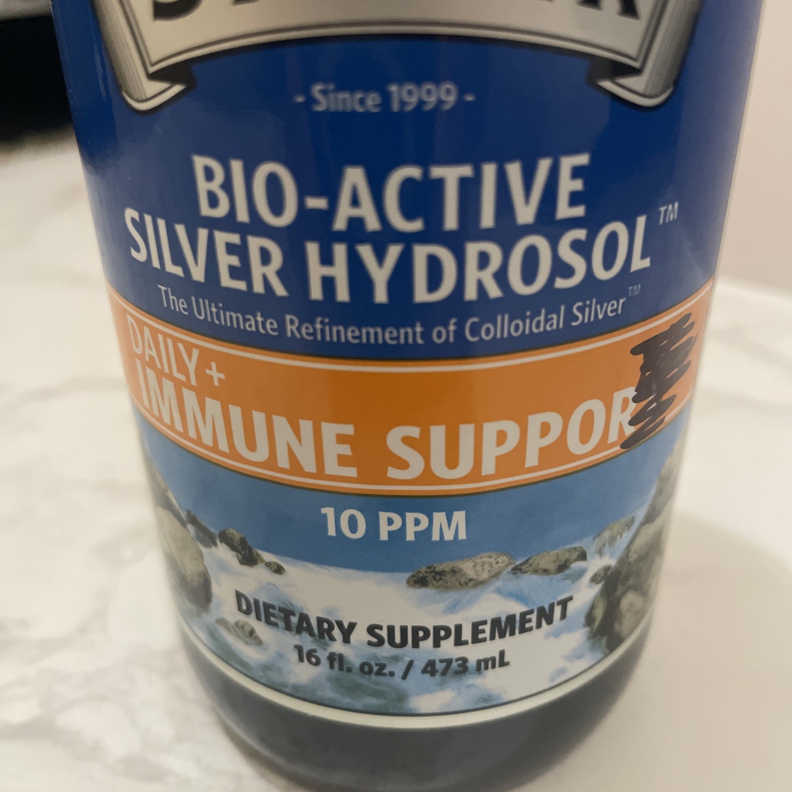 Sovereign Silver Immune Support – Colloidal Silver, 10 Oz Read 10 Ppm 3/28