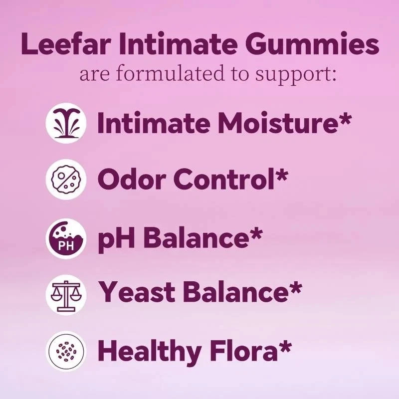 Women’s Probiotic with Slippery Elm | pH Balance, Odor & Yeast Health | Leefar