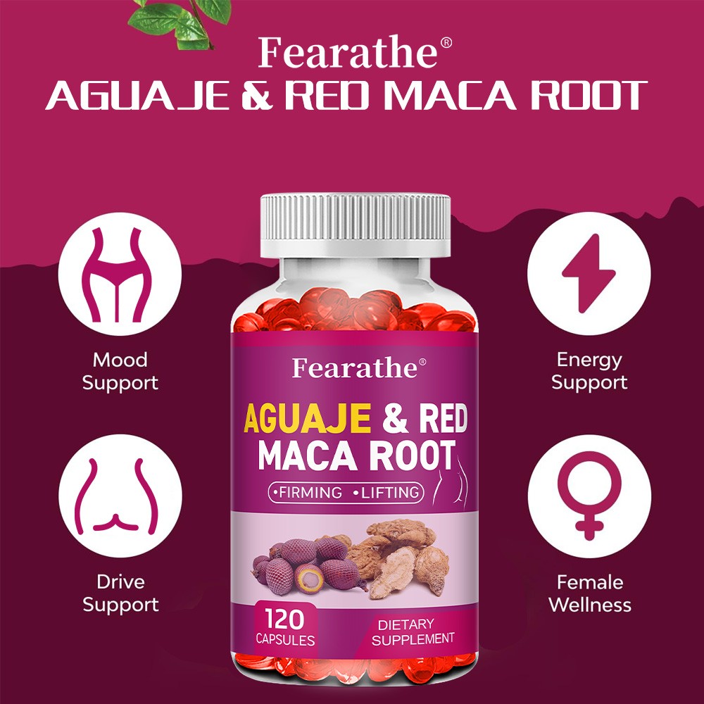 BIGGER BUTT capsules! aguaje + Maca Pills – Fast Female Body Growth-30/60/120ct