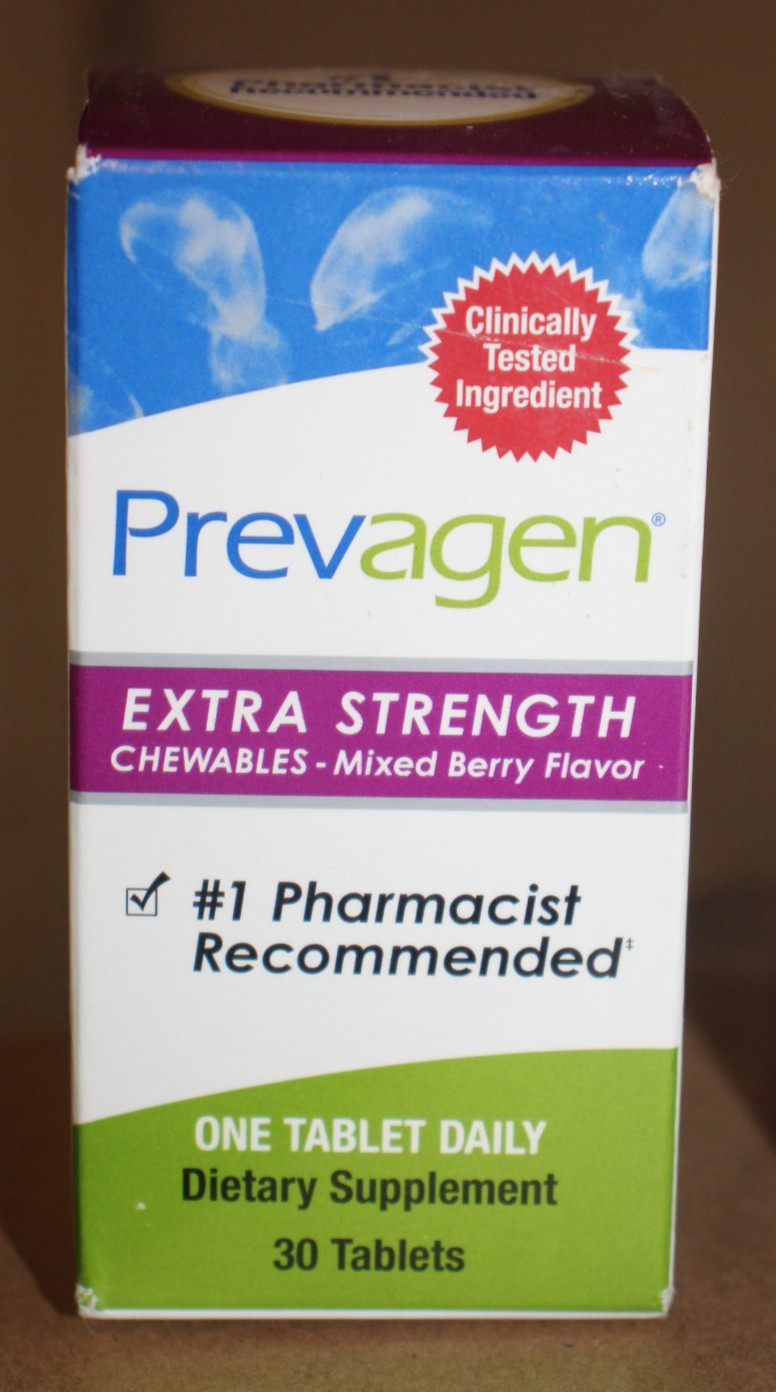 Prevagen Extra Strength 20mg Mixed Berry Chewables – 30 Count