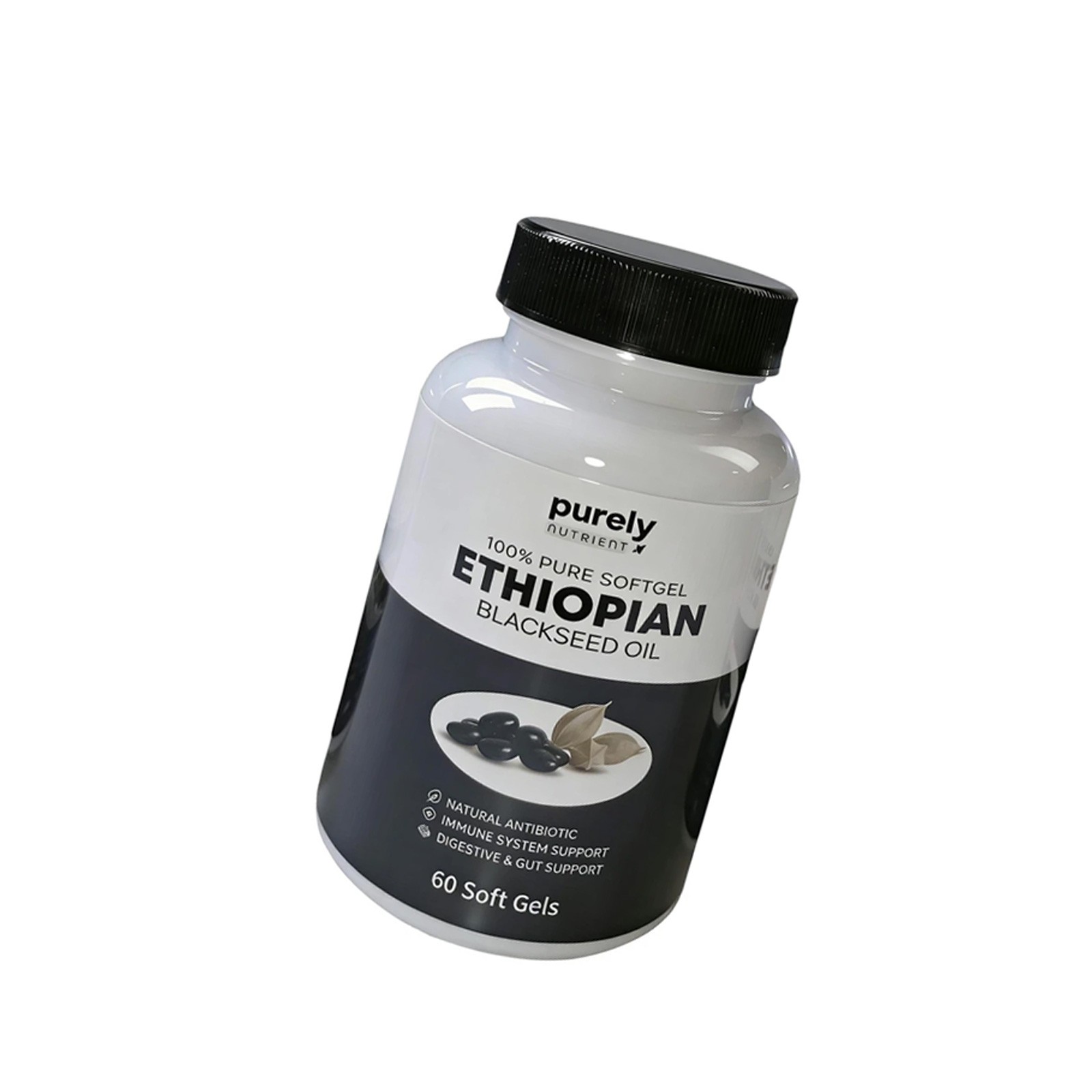Ethiopian Black Seed Oil Softgels 100% Pure Natural NEW!