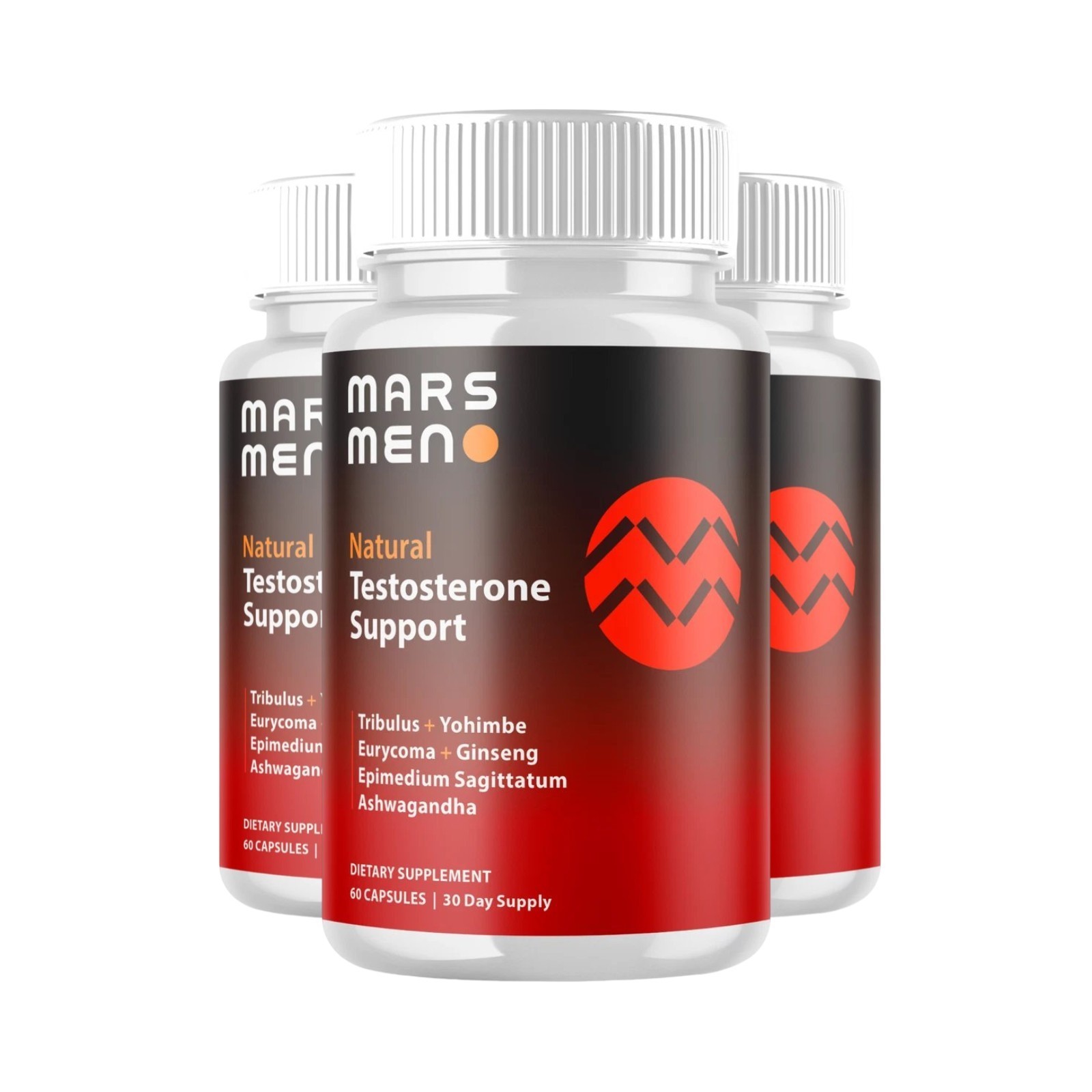 3 Pack Mars Men Capsules – 180 Capsules MarsMen for Men Health Capsules New
