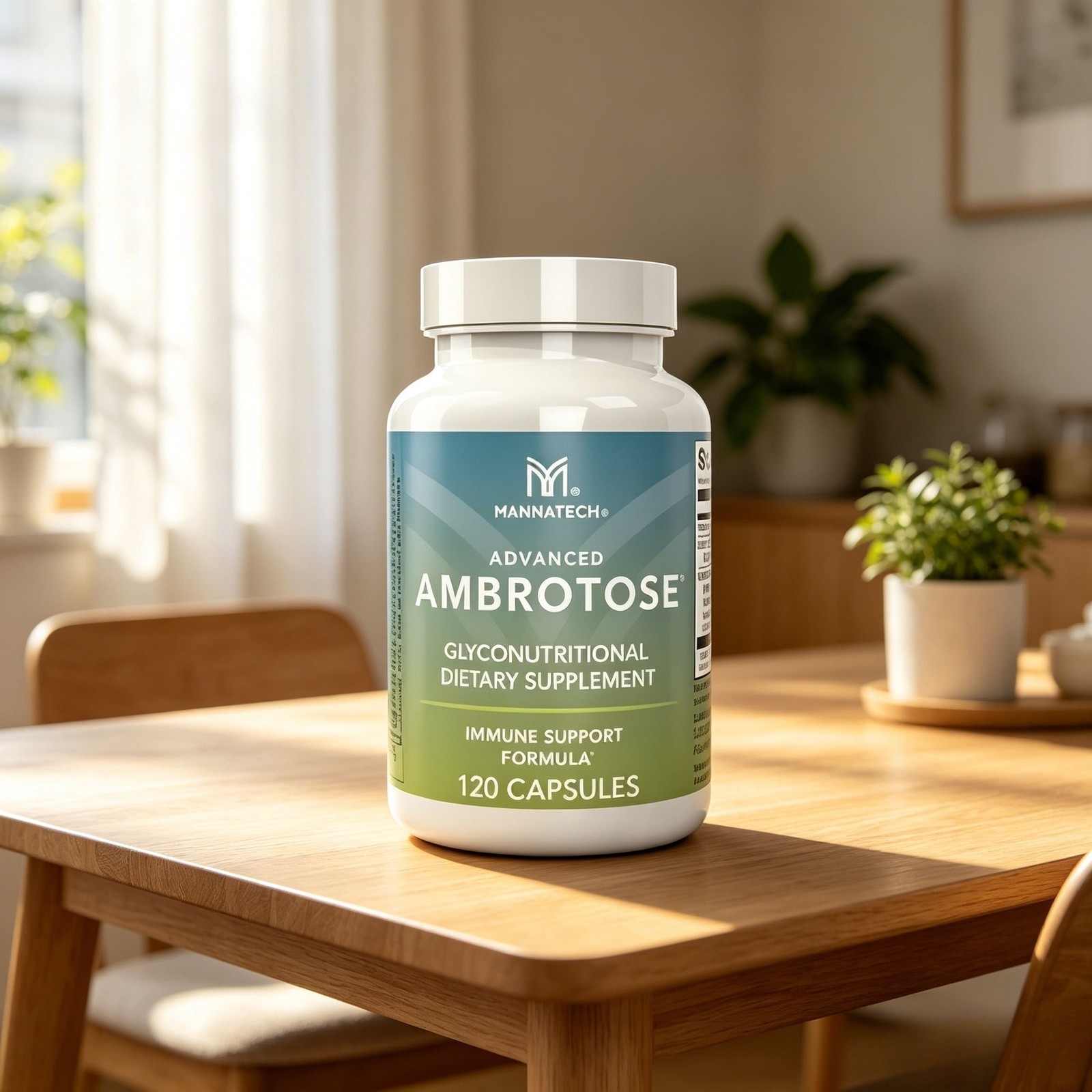 Mannatech Advanced AmAdvanced Count Capsules 120 Ambrotose Dietary | Supplement