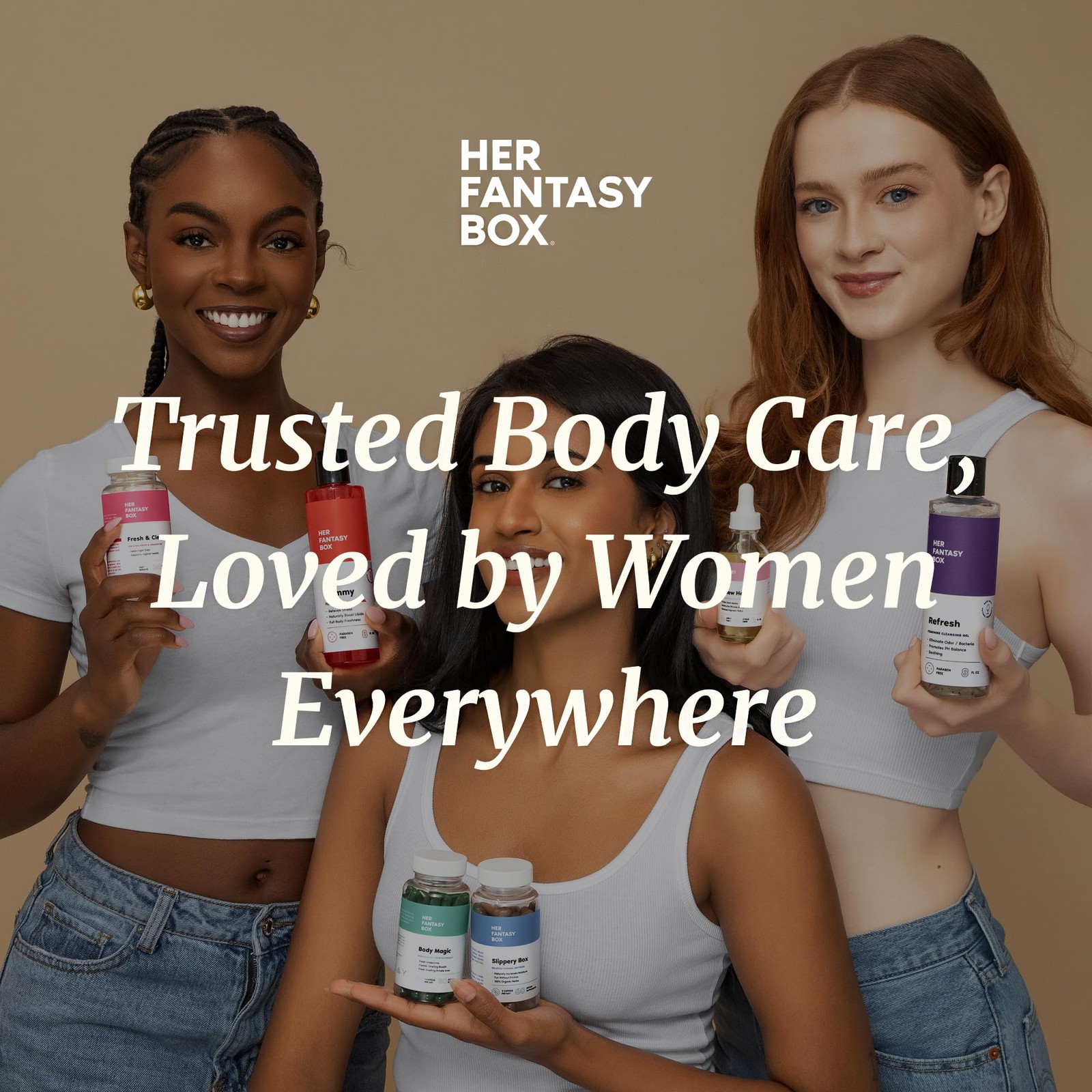 | Slippery Box | Fast-Acting Slippery Elm Capsules for Feminine Wellness & In…